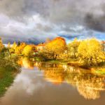 Loimijoki ja syksyn värit 11.10.2017.